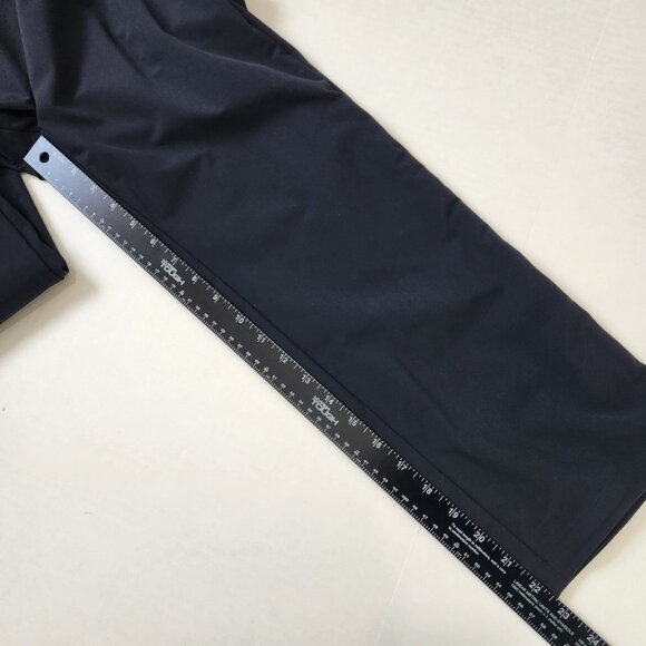 Alchemy Equipment Crop Trouser Pant Womens S Navy Side Zip Stretch Relaxed - Picture 7 of 12